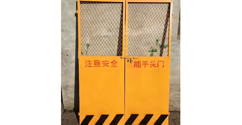 电梯井口护栏网门